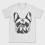 French Bulldog, Tricou Barbati (Unisex)