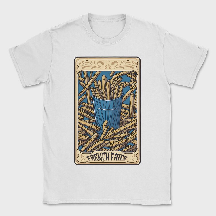 French Fries Tarot, Tricou Barbati (Unisex)