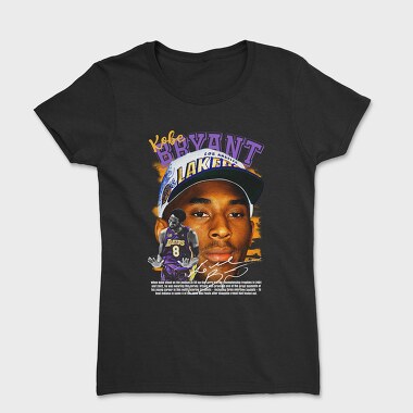 Kobe Bryant Lakers 8, Tricou Femei