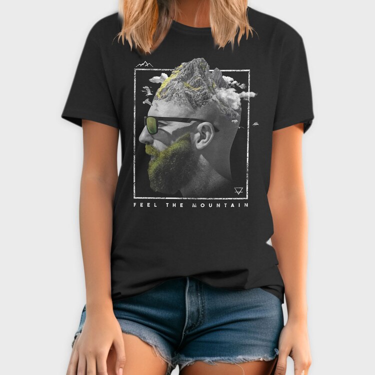 Mountain Head, Tricou Barbati (Unisex)