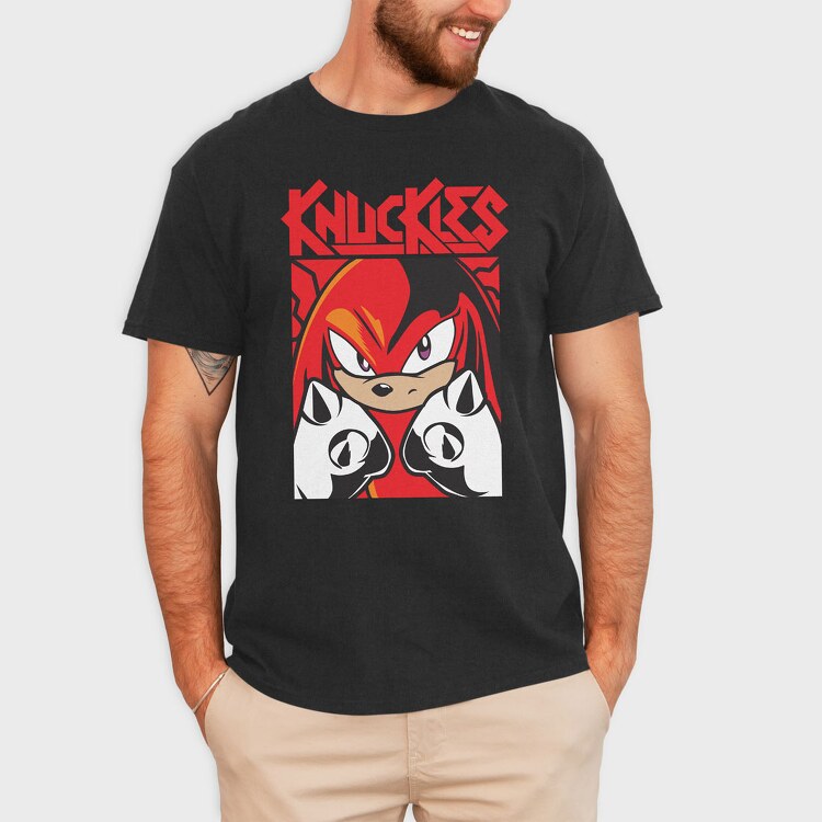Knuckles, Tricou Barbati (Unisex)