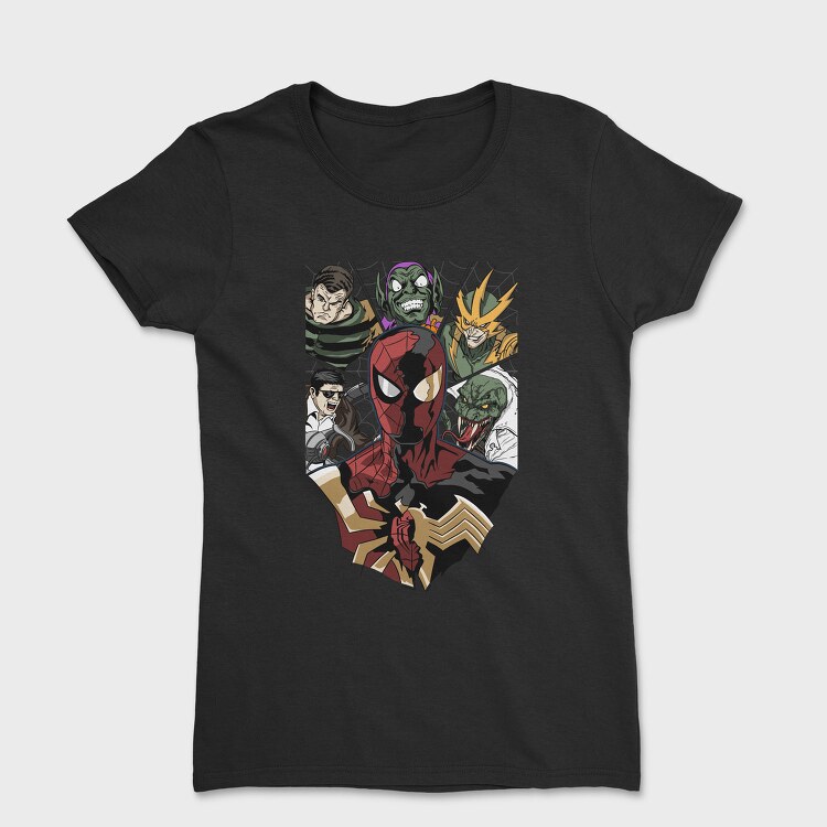 Spiderman Venom Symbiote, Tricou Femei
