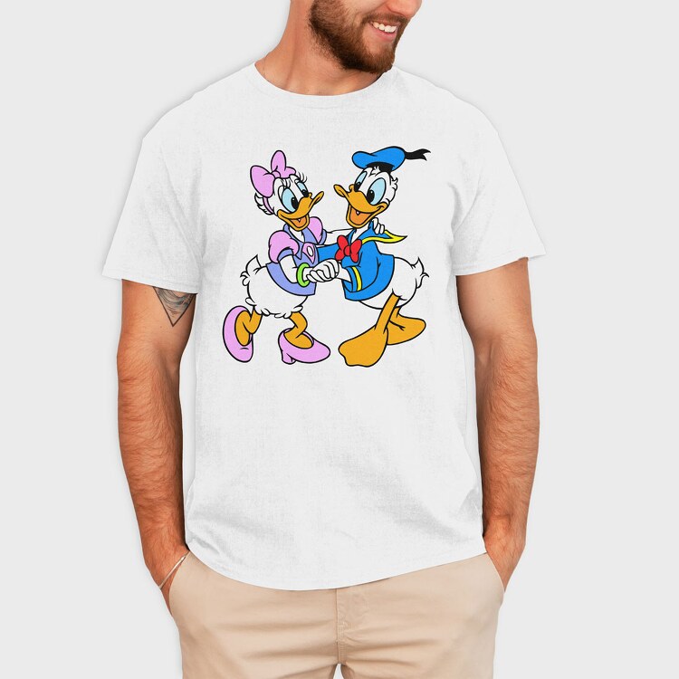 Cartoon Retro Disney 3, Tricou Barbati (Unisex)
