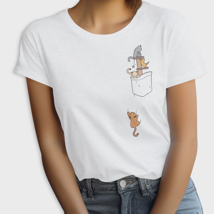Pocket Cats, Tricou Femei
