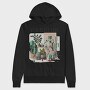 Botanical Wild Plant Lady, Hanorac Oversize Barbati (Unisex)