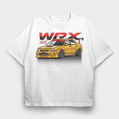 WRX STI Bugeye, Tricou Oversize Barbati (Unisex)