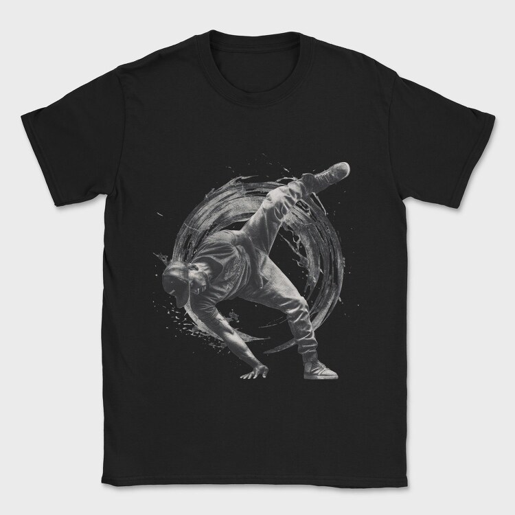 Breakdance Dynamic, Tricou Barbati (Unisex)