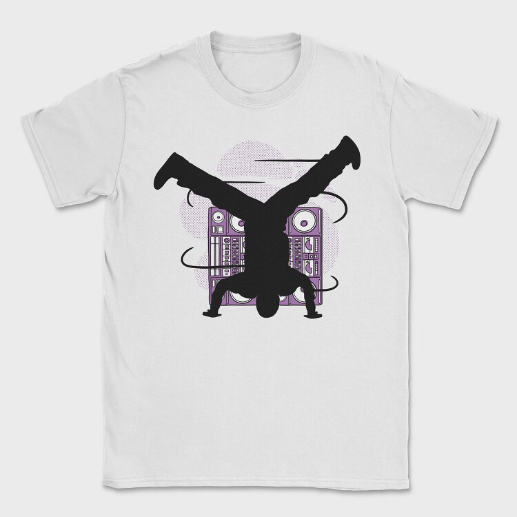 Breakdancing Breakdancer, Tricou Barbati (Unisex)