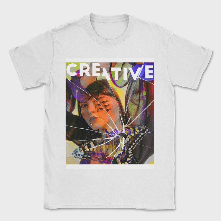 Broken Glass Creative, Tricou Barbati (Unisex)