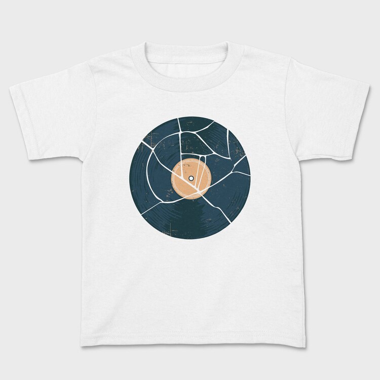 Broken Vinyl Retro, Tricou Copii
