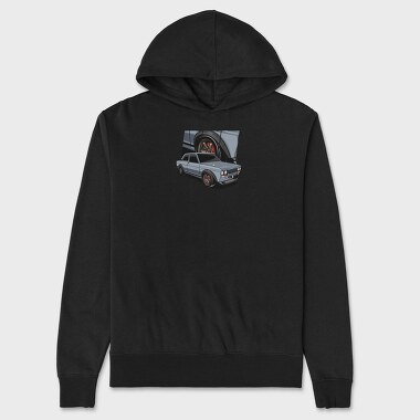 Skyline Old, Hanorac Oversize Barbati (Unisex)