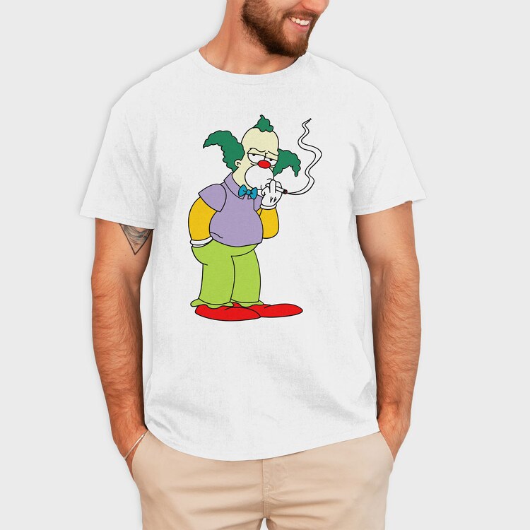 Krusty the Clown, Tricou Barbati (Unisex)