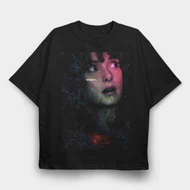 Anger Halftone, Tricou Oversize Barbati (Unisex)