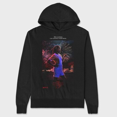 Dustin Halftone Story, Hanorac Oversize Barbati (Unisex)