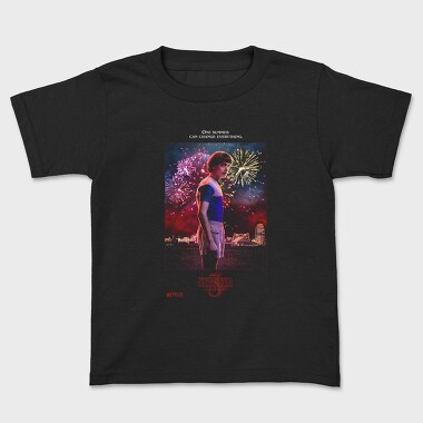 Fireworks Halftone Stranger, Tricou Copii