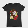 Sugar Skull Rose Clock, Tricou Femei