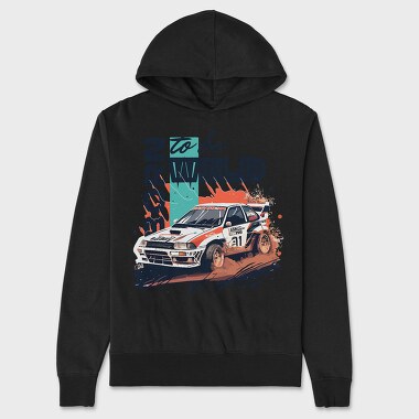 Car Rally Rally Competition Earth Japan, Hanorac Oversize Barbati (Unisex)
