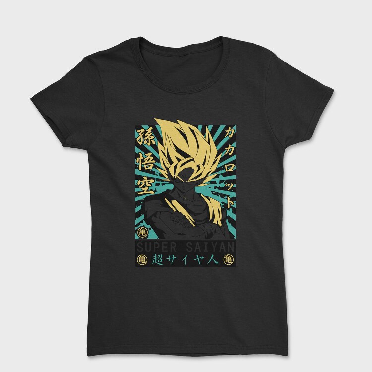 Super Saiyan Power 1, Tricou Femei
