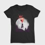 Boy And Teddy Bear Floating, Tricou Femei