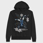 Superhero Pose, Hanorac Oversize Barbati (Unisex)