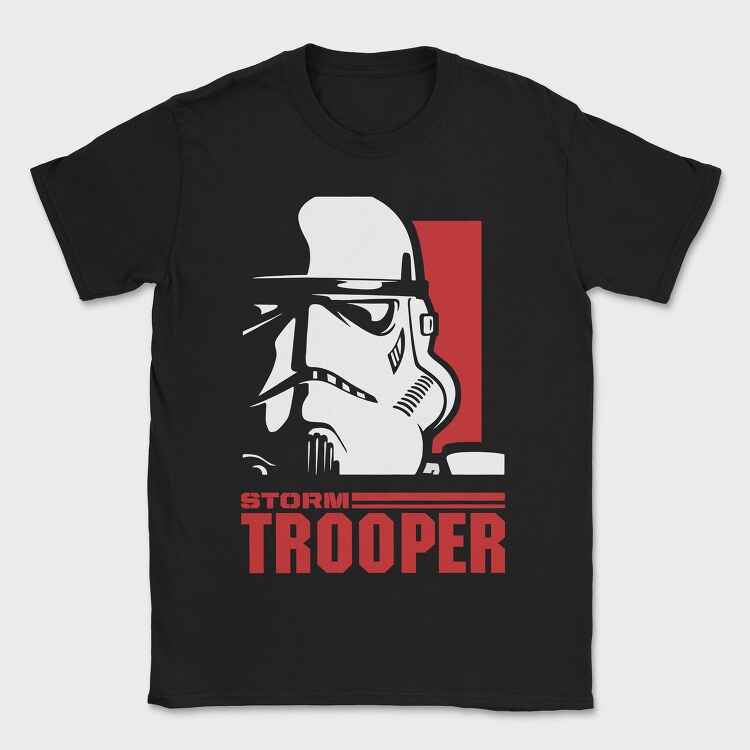 Stormtrooper Red, Tricou Barbati (Unisex)