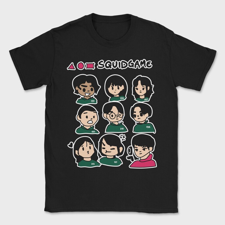 Squad Squad Game, Tricou Barbati (Unisex)