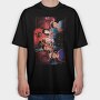 Red Rose Dream, Tricou Oversize Barbati (Unisex)