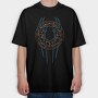 Spiderman Web Spin 1, Tricou Oversize Barbati (Unisex)