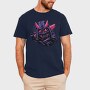 Samurai Cyberpunk Vaporwave, Tricou Barbati (Unisex)
