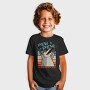Opossum Retro Sunset, Tricou Copii