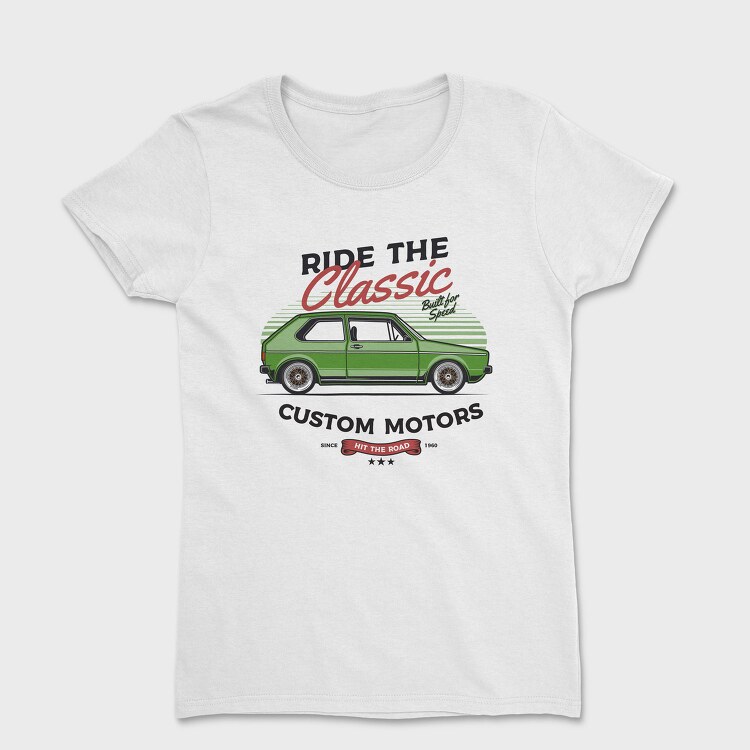 1974 Volkswagen Golf GTI, Tricou Femei