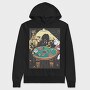 Poker Dogs, Hanorac Oversize Barbati (Unisex)