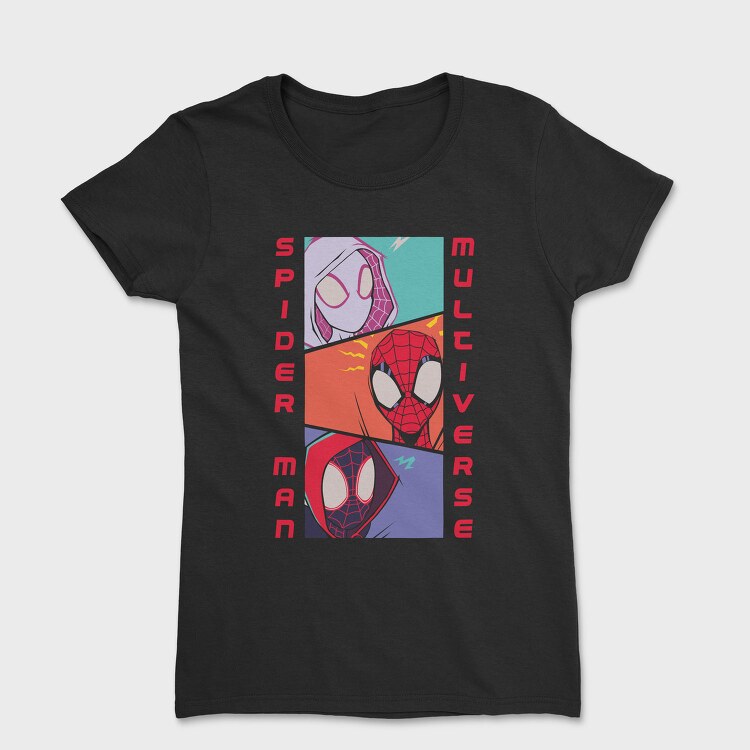 Spiderman Multiverse, Tricou Femei