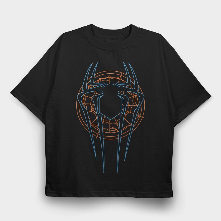Spiderman Web Spin 1, Tricou Oversize Barbati (Unisex)