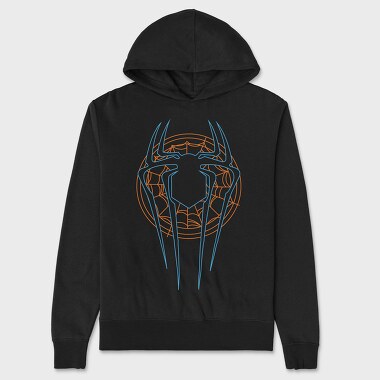 Spiderman Web Spin 1, Hanorac Oversize Barbati (Unisex)