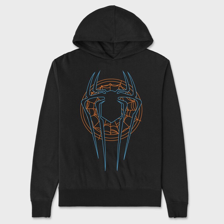 Spiderman Web Spin 1, Hanorac Oversize Barbati (Unisex)