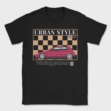 Honda Civic 93, Tricou Barbati (Unisex)