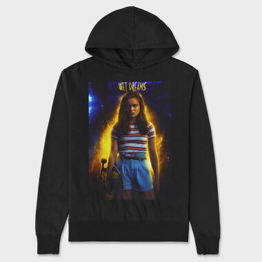 Wet Dreams Halftone, Hanorac Oversize Barbati (Unisex)