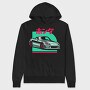 Jdm Silvia Red Japanese Cones, Hanorac Oversize Barbati (Unisex)