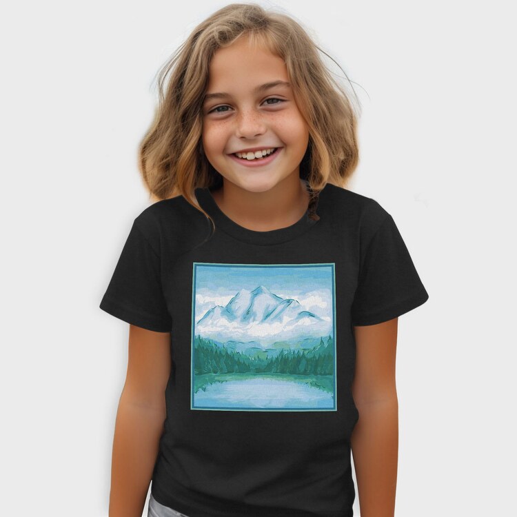 Mountain Painting, Tricou Copii