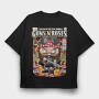 Axl Rose, Tricou Oversize Barbati (Unisex)