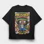 Bob Marley, Tricou Oversize Barbati (Unisex)