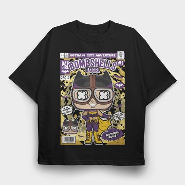Bombshells, Tricou Oversize Barbati (Unisex)