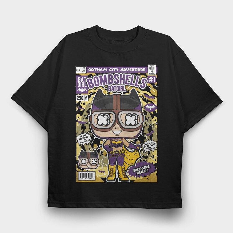 Bombshells, Tricou Oversize Barbati (Unisex)