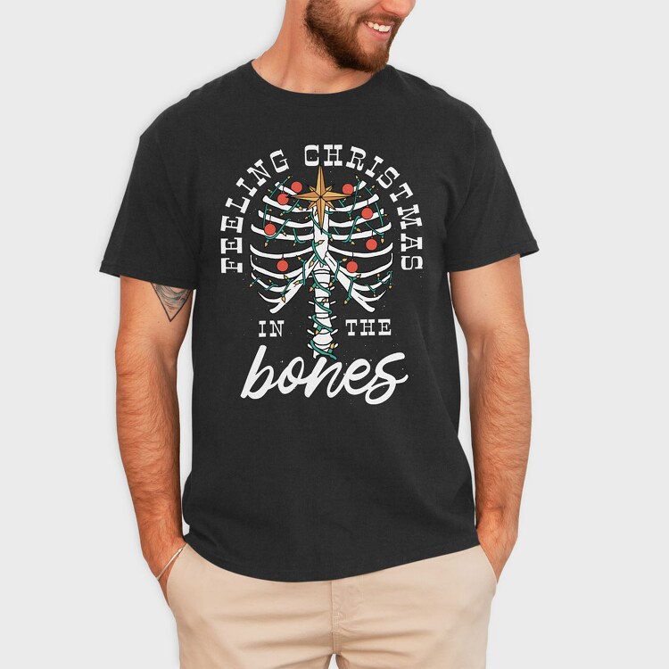 Feeling Christmas, Tricou Barbati (Unisex)