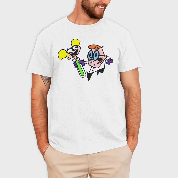 Dexter Laboratory 5, Tricou Barbati (Unisex)