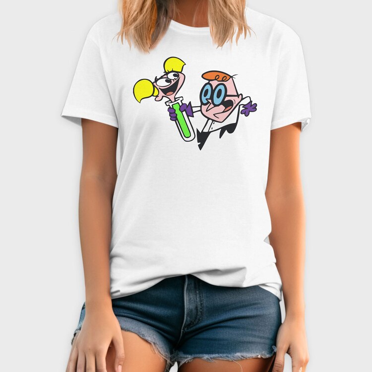 Dexter Laboratory 5, Tricou Barbati (Unisex)