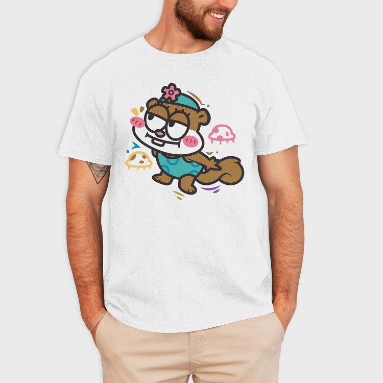 SpongeBob 24, Tricou Barbati (Unisex)