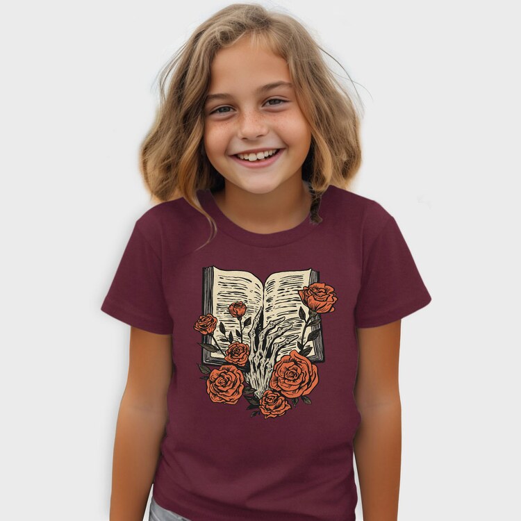 Skeleton Hand Book, Tricou Copii