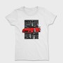 Red Nissan 240Sx Stance, Tricou Femei